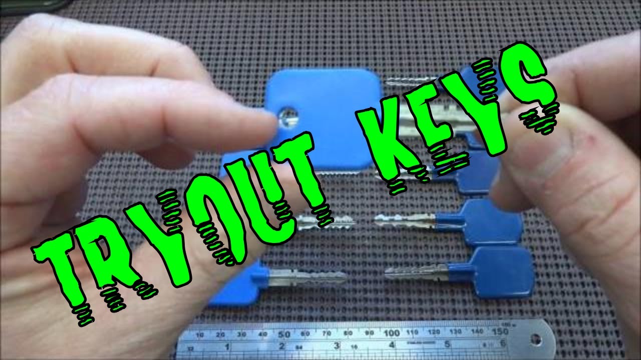 (106) Review: Cross Tryout Keys (also Cruciform or Zeiss Locks)