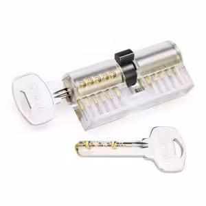 Transparent Mul-T-Lock Practice Lock