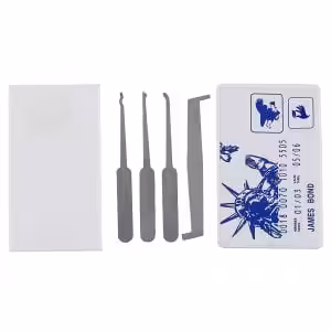 Credit Card Lock Pick Set