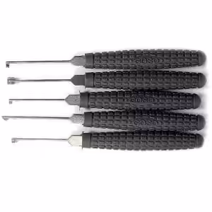 GOSO 14 Piece Dimple Lock Pick Set – Round Handle