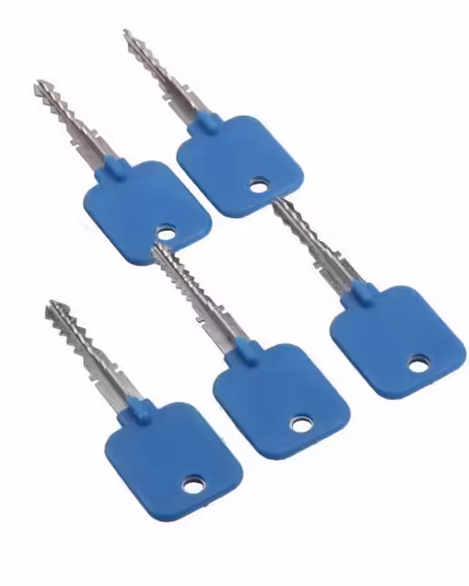 GOSO 5-Pieces Cross Locks Try-out Keys