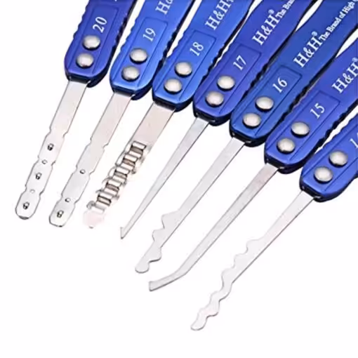 H&H 30 Pieces Boutique Lock Picks Set