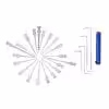 HONEST 20 Automotive Lock Picks – Interchangeable Handle