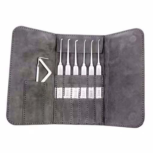 HUK 6 Piece Hook Pick Set – Premium Quality