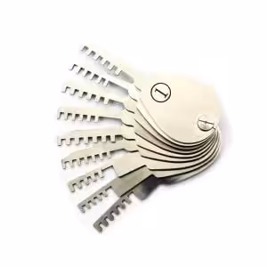 HUK 9 Piece Comb Lock Pick Set