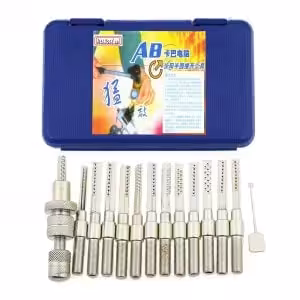 Super Dimple Lock Bump Pick Gun Kit
