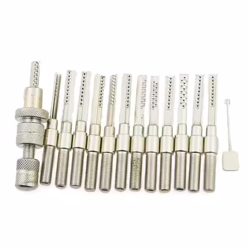 Super Dimple Lock Bump Pick Gun Kit