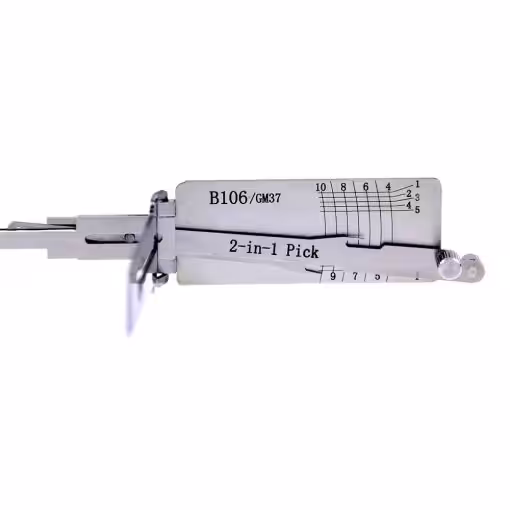 Original Lishi B106/GM37 2in1 Decoder and Pick for GM, Chevrolet
