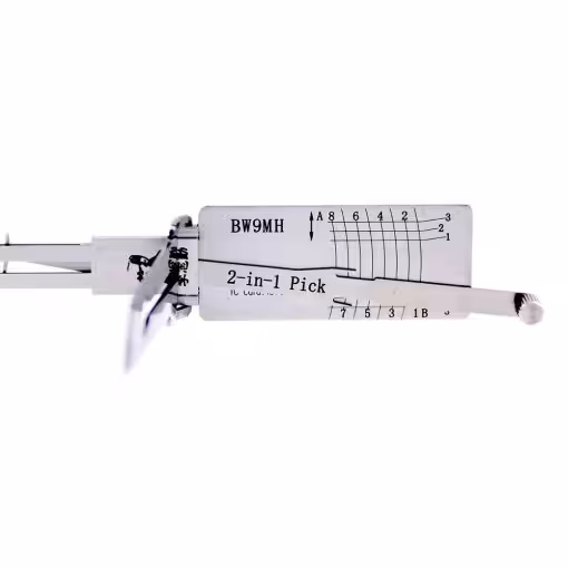 Original Lishi BW9MH 2in1 Decoder and Pick for BMW Motorbikes