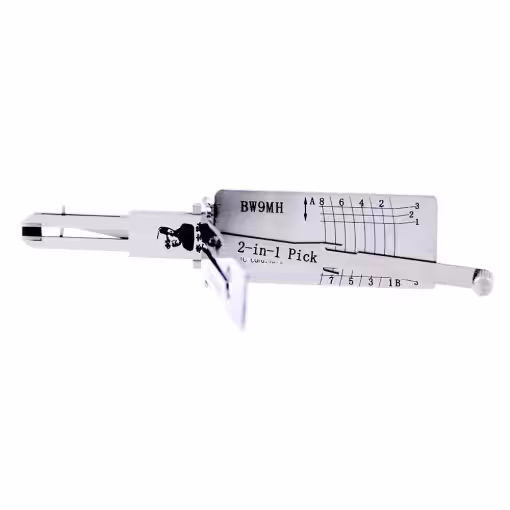 Original Lishi BW9MH 2in1 Decoder and Pick for BMW Motorbikes