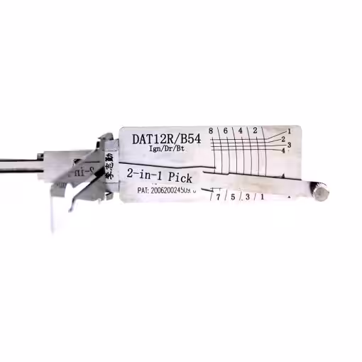 Original Lishi DAT12R/B54 2in1 Decoder and Pick for Isuzu