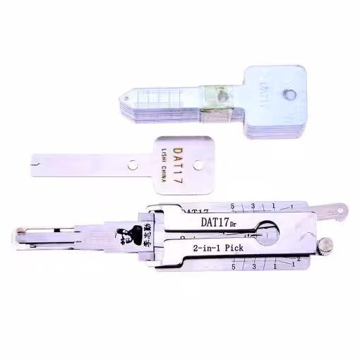 Original Lishi DAT17 2in1 Decoder and Pick for Subaru