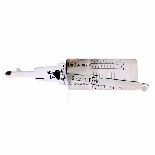 Original Lishi CH1/DWO5 2in1 Decoder and Pick for Chevrolet, Daewoo