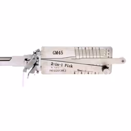Original Lishi GM45 2in1 Decoder and Pick for GM, Pontiac