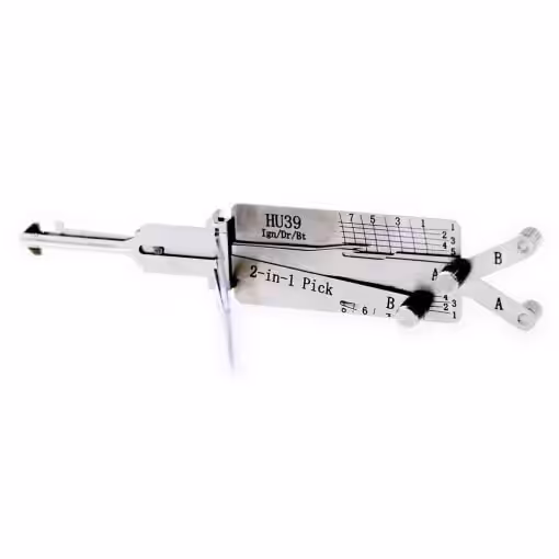 Original Lishi HU39 2in1 Decoder and Pick for Mercedes