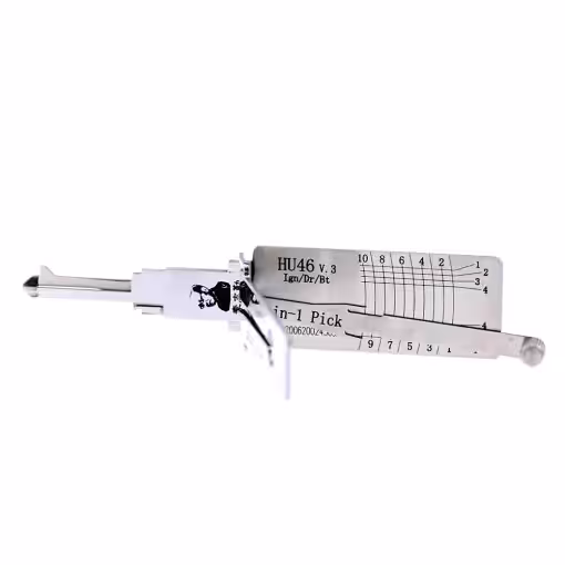 Original Lishi HU46 2-in-1 Decoder and Pick for Opel, Vauxhall, Chevrolet