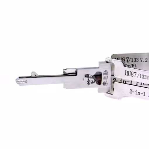 Original Lishi HU87/HU133/HU134 2-in-1 Decoder and Pick for Nissan, Fiat, Subaru, Suzuki, Opel