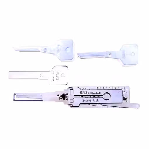 Original Lishi HU92 (Twin Lifter) 2in1 Decoder and Pick for MINI, ROVER, BMW