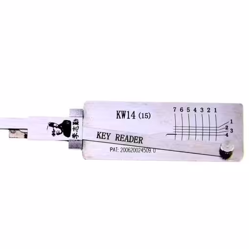 Original Lishi KW14(15) Key Reader for Kawasaki
