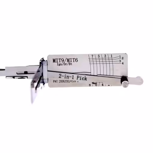Original Lishi MIT9/MIT6 2in1 Decoder and Pick for Mitsubishi