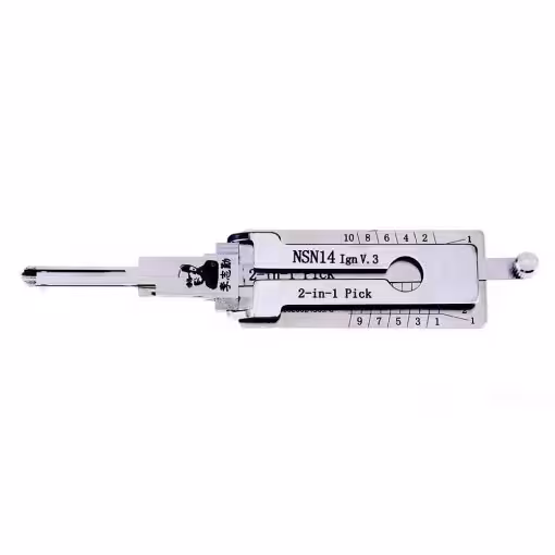 Original Lishi NSN14 2in1 Decoder and Pick for Nissan, Ford, Subaru