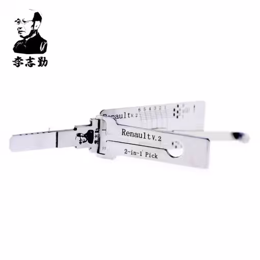 Original Lishi Renault 2in1 Decoder and Pick for Renault