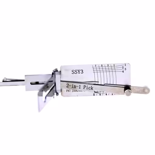 Original Lishi SSY3 2in1 Decoder and Pick for SSANGYONG