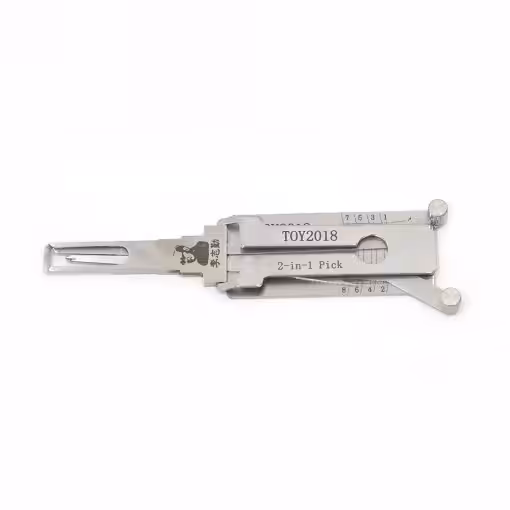 Original Lishi TOY2018 2in1 Decoder and Pick for Toyota 2018 Keyway
