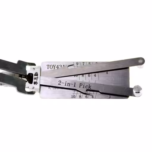Original Lishi TOY43AT 2in1 Decoder and Pick for Toyota