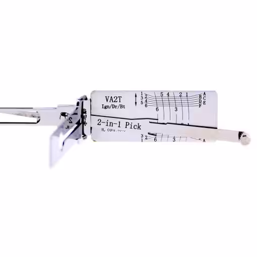 Original Lishi VA2T 2in1 Decoder and Pick for Citroen, Peugoet, Renault