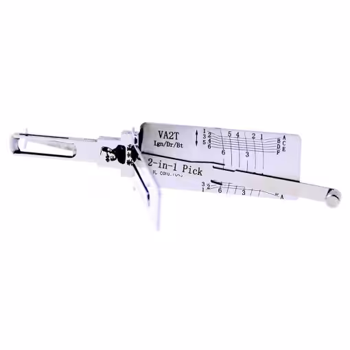 Original Lishi VA2T 2in1 Decoder and Pick for Citroen, Peugoet, Renault