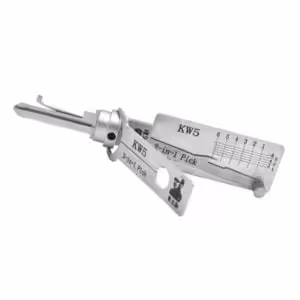 Original Lishi KW5 2-in-1 Pick for 6-Pin Kwikset Keyway