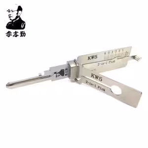 Original Lishi KW5 2-in-1 Pick for 6-Pin Kwikset Keyway Original Lishi KW5 2-in-1 Pick for 6-Pin Kwikset Keyway