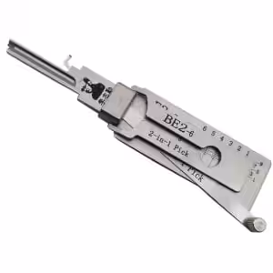 Original Lishi BE2-6 2-in-1 Pick & Decoder for BEST “A” 6 Pin SFIC Cylinders