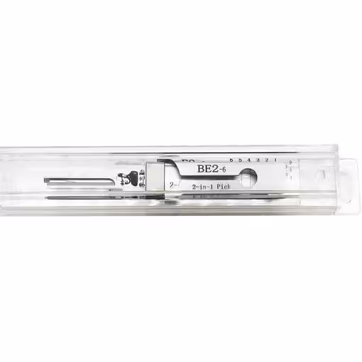 Original Lishi BE2-6 2-in-1 Pick & Decoder for BEST “A” 6 Pin SFIC Cylinders