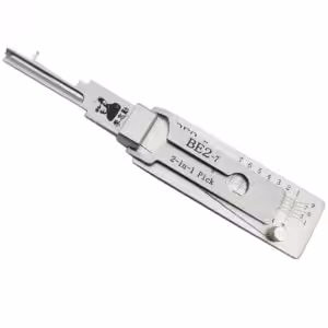 Original Lishi BE2-7 2-in-1 Pick & Decoder for BEST “A” 7 Pin SFIC Cylinders