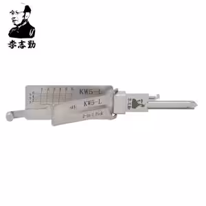 Original Lishi KW5-L (Reverse Handing) 2-in-1 Pick & Decoder for 6-Pin Kwikset Keyway Original Lishi KW5-L (Reverse Handing) 2-in-1 Pick & Decoder for 6-Pin Kwikset Keyway