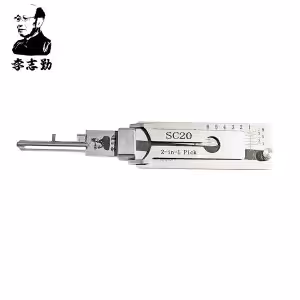 Original Lishi SC20 2-in-1 Pick & Decoder for Schlage L Keyway