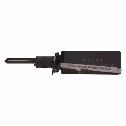 Lishi Style AKK Yale-6B 2-in-1 Pick & Decoder for YALE 6-Pin Euro Lock Cylinder