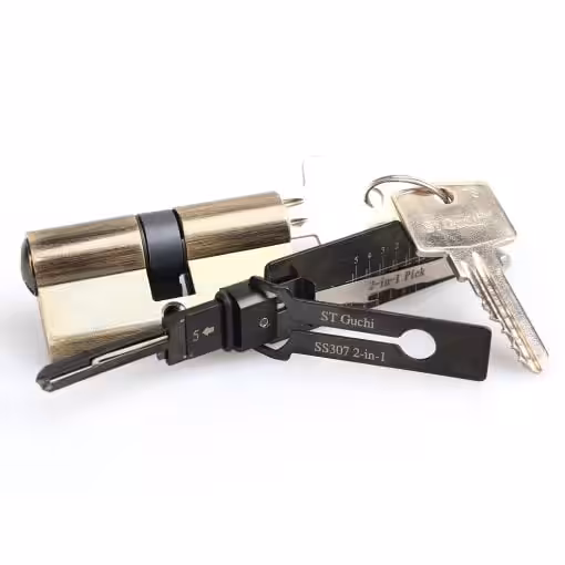 Lishi Style St Guchi 2-in-1 Decoder and Pick