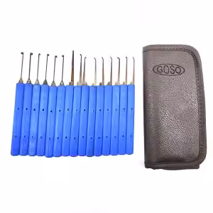 GOSO 15 PCs Beginner Lock Pick Set GOSO 15 PCs Beginner Lock Pick Set