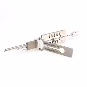 Lishi Style Mul-T-Lock 2-in-1 Decoder and Pick for Garrison 7×7